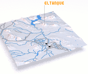 3d view of El Tanque