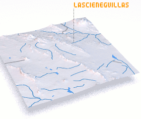 3d view of Las Cieneguillas