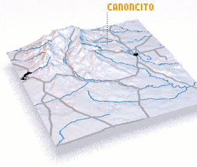 3d view of Canoncito