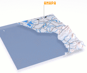 3d view of Amapa