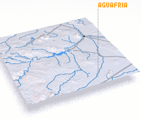 3d view of Agua Fría