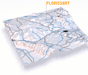 3d view of Florissant