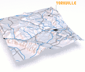 3d view of Yorkville