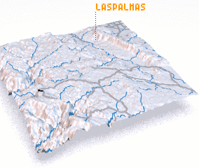 3d view of Las Palmas