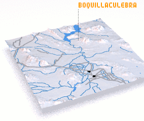 3d view of Boquilla Culebra