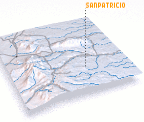 3d view of San Patricio