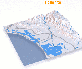 3d view of La Manga