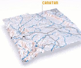 3d view of Canatán