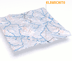 3d view of El Ranchito