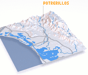 3d view of Potrerillos