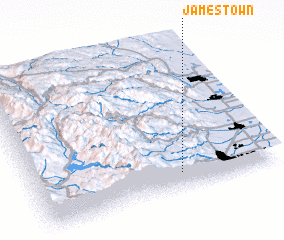 3d view of Jamestown