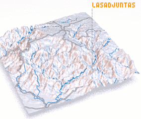 3d view of Las Adjuntas