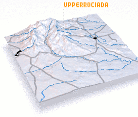 3d view of Upper Rociada