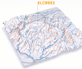 3d view of El Ciprés