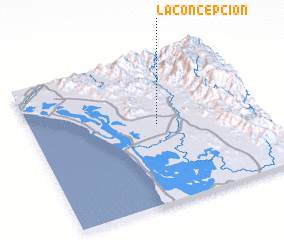 3d view of La Concepción