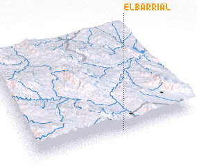 3d view of El Barrial