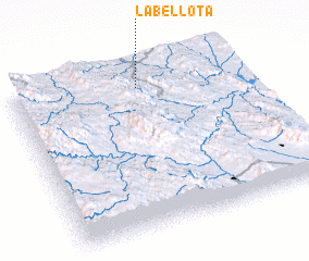 3d view of La Bellota