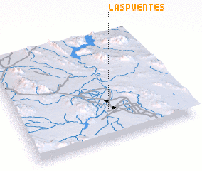 3d view of Las Puentes