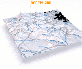 3d view of Nederland