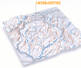 3d view of Las Adjuntas