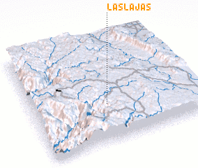 3d view of Las Lajas