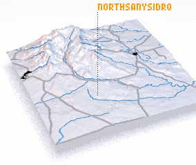 3d view of North San Ysidro