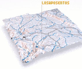 3d view of Los Aposentos