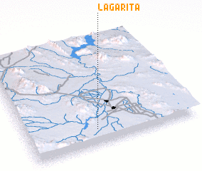 3d view of La Garita