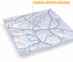 3d view of Guadalupe de la Rueda