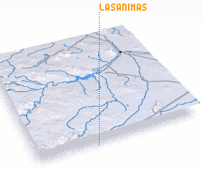 3d view of Las Ánimas