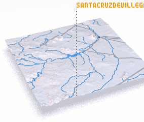 3d view of Santa Cruz de Villegas