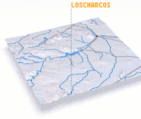 3d view of Los Charcos