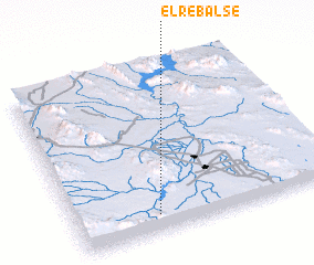 3d view of El Rebalse