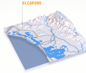 3d view of El Capomo