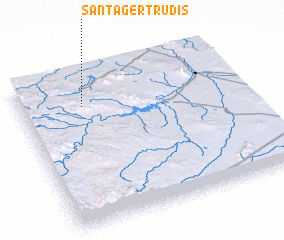 3d view of Santa Gertrudis