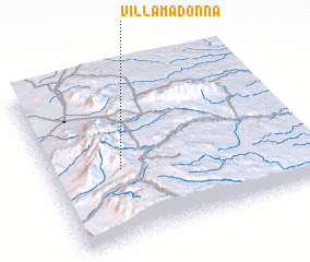 3d view of Villa Madonna