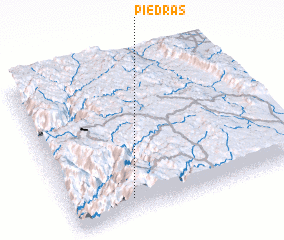 3d view of Piedras