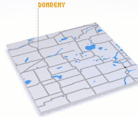 3d view of Domremy