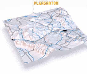 3d view of Pleasanton