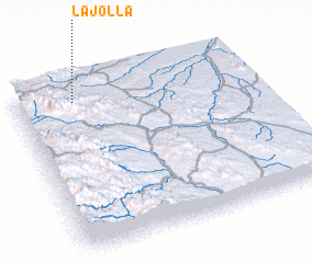 3d view of La Jolla