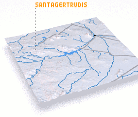 3d view of Santa Gertrudis