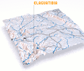 3d view of El Agua Tibia