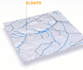 3d view of El Ojito