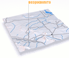 3d view of Bosque Bonito