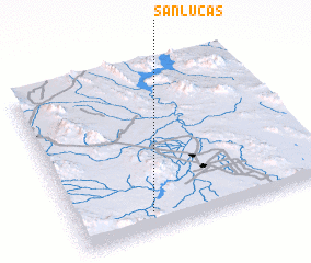 3d view of San Lucas