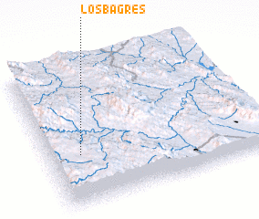 3d view of Los Bagres