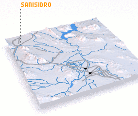 3d view of San Isidro