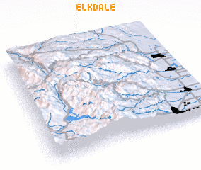 3d view of Elkdale