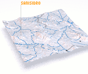 3d view of San Isidro