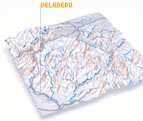 3d view of Veladero